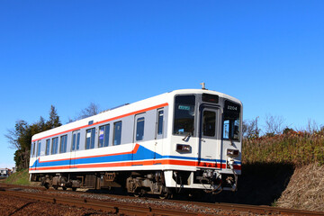 Obraz premium 通勤電車 関東鉄道常総線