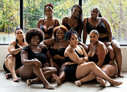 8 Black women celebrate body positivity