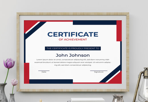 Certificate Layout Design