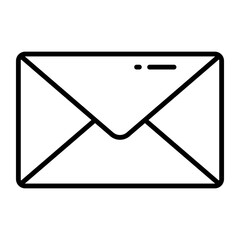 Mail vector icon in trendy style easy to use