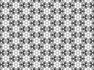 Abstract black and white stripes for design background