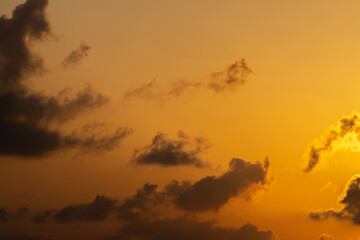sunset sky
