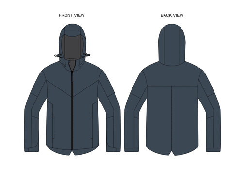 Rain Coat Jacket Design