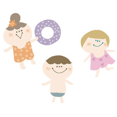 みんなでおよごう