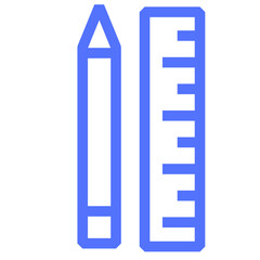 online learning stationery pencil ruler education write