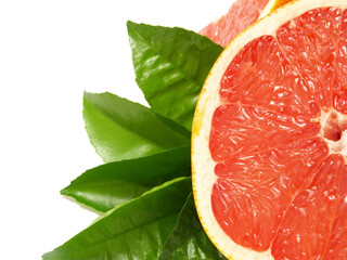  Grapefruit isolated