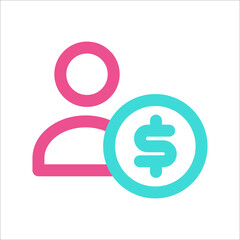 Seller Icon Two Tone Color