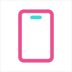 Smartphone Icon Two TOne Color