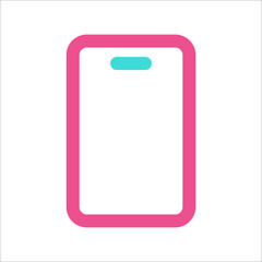 Smartphone Icon Two TOne Color