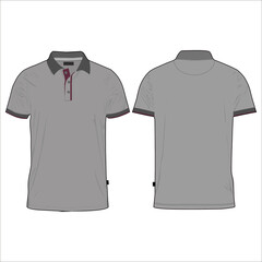 Short sleeve t-shirt collar 