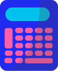 School calculator vector