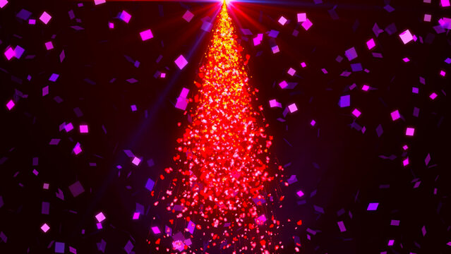 Abstract holiday christmas light. Royalty high-quality free stock photo image of Christmas Tree With Baubles And Blurred Shiny Lights. Best choice for design Getting card, postcard