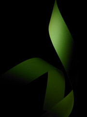 elegant shape of a paper