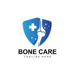 Bone Care Logo, Body Health Vector, Design For Bone Health, Pharmacy, Hospital, Health Product Brand