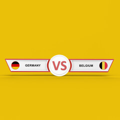 Germany VS Belgium Match