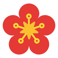 flower flat icon