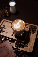 make hot espresso coffee from coffee beans