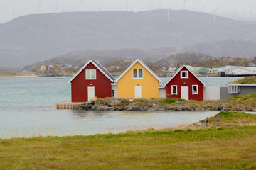 fishermen's houses in norway