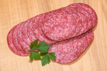 Salami in Scheiben