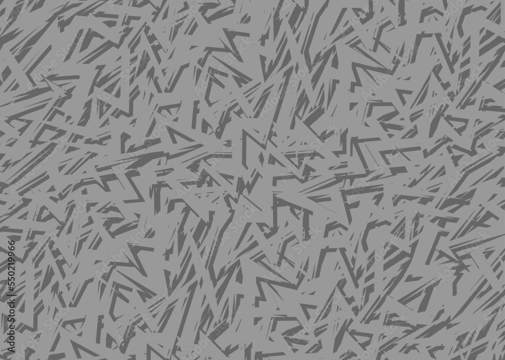 Poster abstract background with seamless rough lines pattern