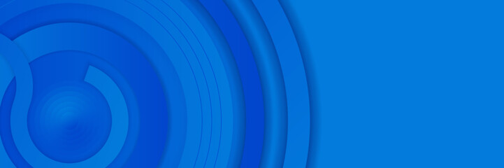 Abstract blue background. Clean and simple pattern for business template. 3d illustration.
