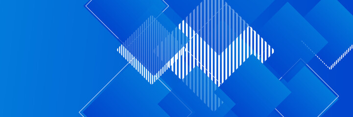 Abstract blue background. Clean and simple pattern for business template. 3d illustration.