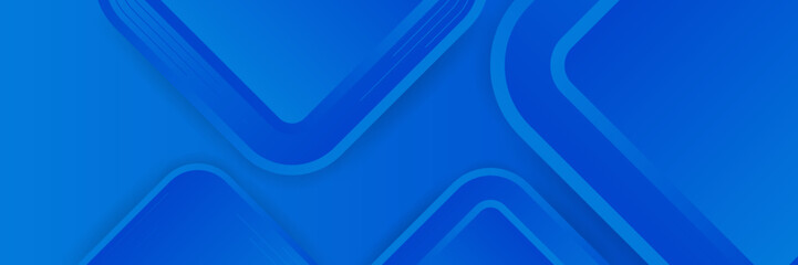 Abstract blue background. Clean and simple pattern for business template. 3d illustration.