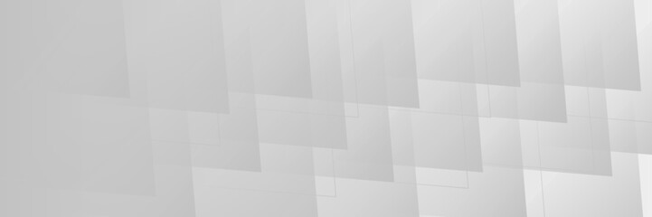 Abstract white background. Clean and simple pattern for business template. 3d illustration.