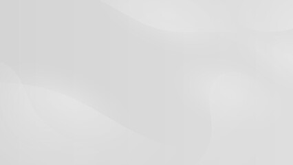 Liquid color background design. White elements with fluid gradient. Dynamic shapes composition. Vector illustration