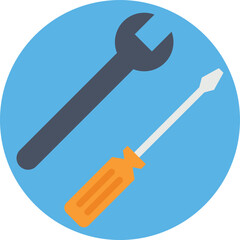 Repairing Tools Vector Icon
