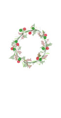 christmas wreath Wedding Christmas pink and yellow flowers decorate