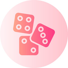 dice gradient icon