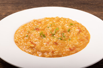 トマトチーズリゾット