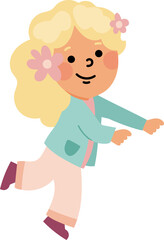 Cute girl smiling