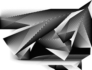 black and white abstract background