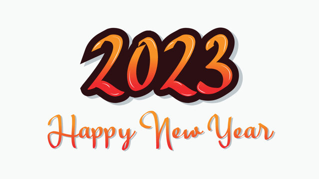 Happy New Year 2023 Banner Template