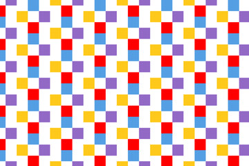 Abstract creative background with repeated shapes