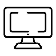 computer line icon