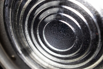 Close up of the fresnel light