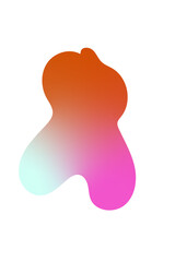 Abstract Shape Gradient Transparent 