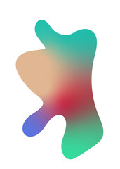 Abstract Shape Gradient Transparent 
