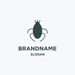 Cockroach logo icon design template vector illustration