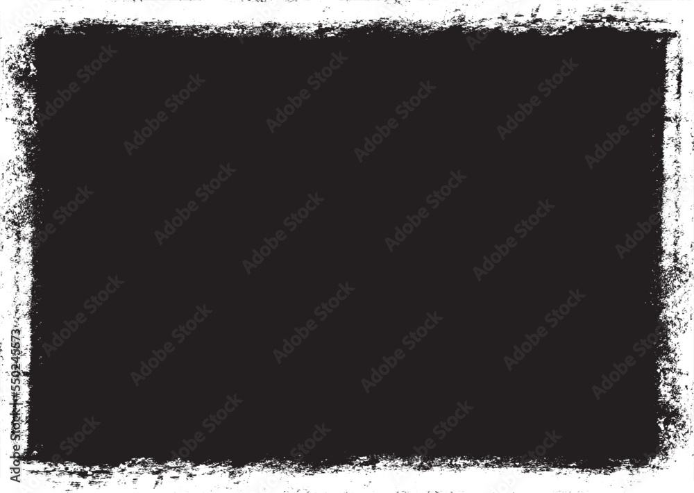 Poster grunge black and white frames . textured rectangles for image