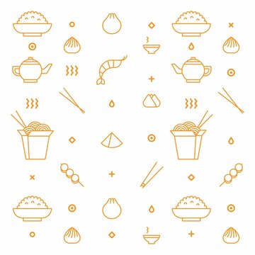 Chinese Food Icons