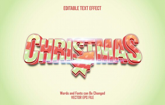 Christmas Text Effect