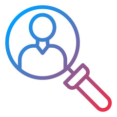 Find Person Icon Style