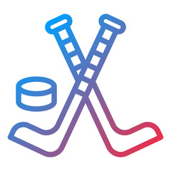 Ice Hockey Icon Style