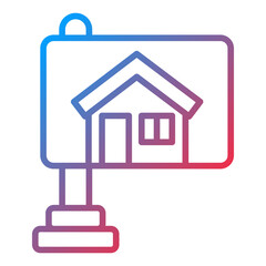 House Direction Icon Style