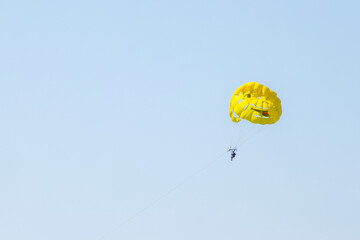 Parasailing View From Above