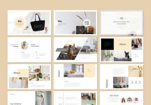 Portfolio Presentation Layout
